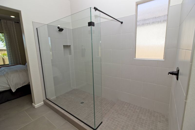 Wide Glass Shower Panels